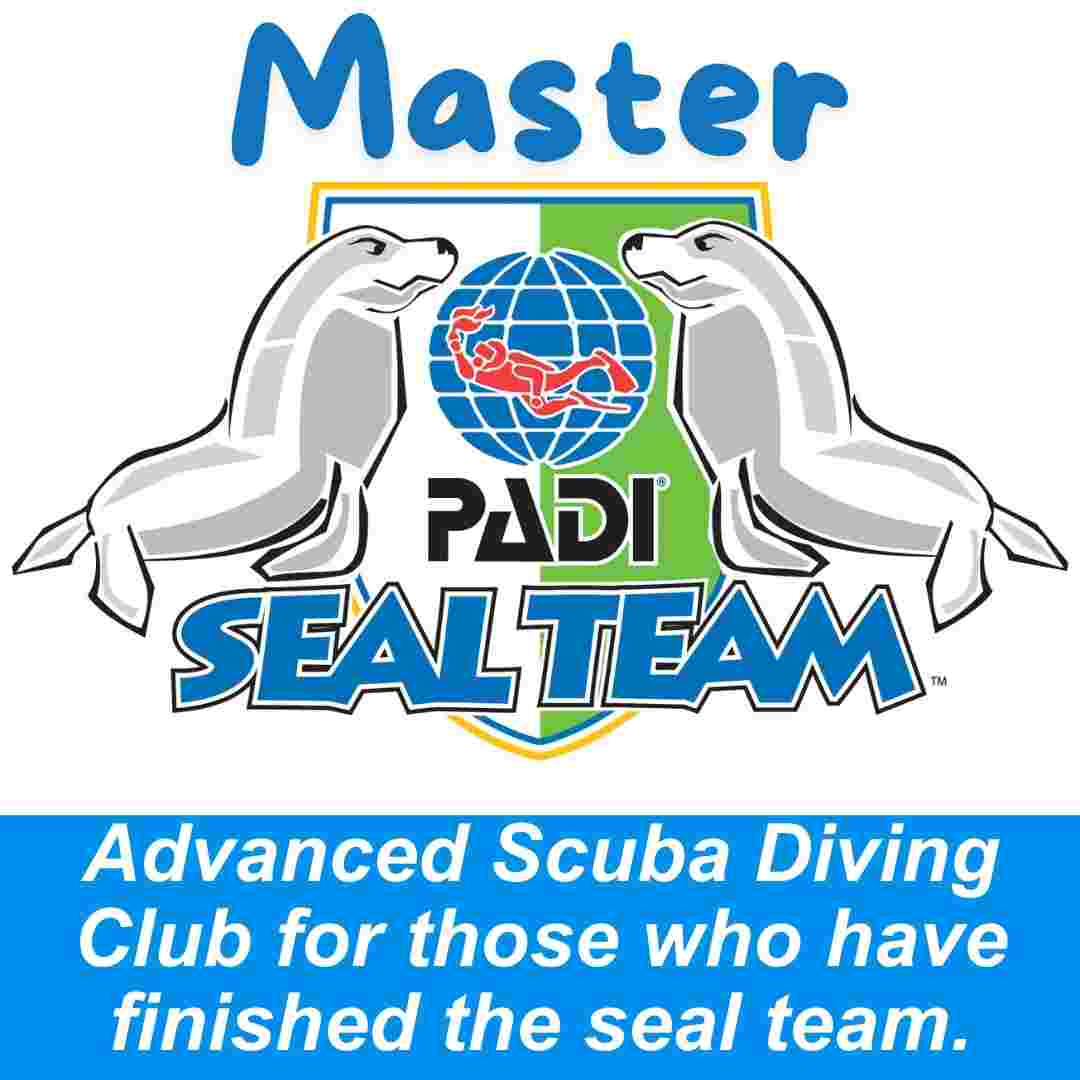 PADI Master Seal Team Advanced Monthly Diving Club